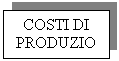 Text Box: COSTI DI PRODUZIONE