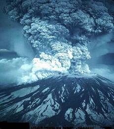 Spettacolare eruzione del Mount St. Helens, Stato di Washington (18 maggio 1980)