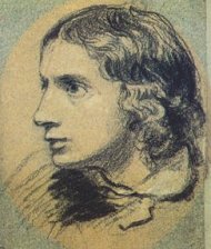 the earliest portrait of Keats, 1816; by Severn