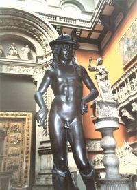 Il David di Donatello, copia dal Victoria and Albert Museum di Londra