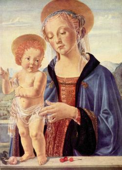 Bottega di Andrea del Verrocchio, Madonna col Bambino, 1470 circa, New York, Metropolitan Museum of Art