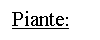 Text Box: Piante: 