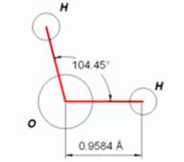 Rappresentazione della molecola di <a href=