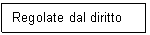 Text Box: Regolate dal diritto