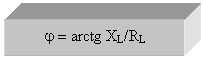 Text Box: j = arctg XL/RL
