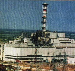 la centrale di Chernobyl
