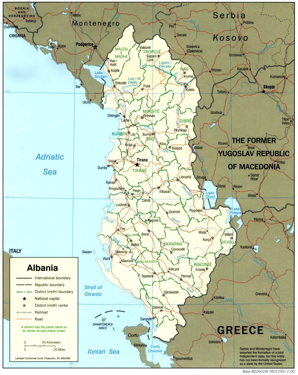 ALBANIA - CLIMI E PAESAGGI CLIMATICI