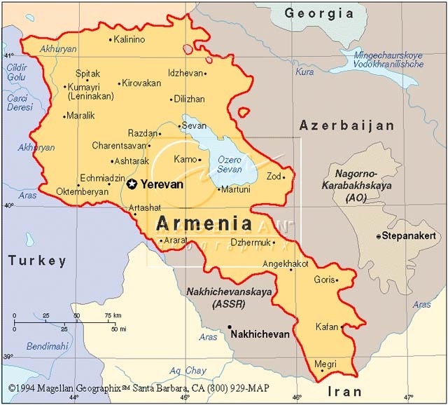 ARMENIA - STRUTTURA ECONOMICA