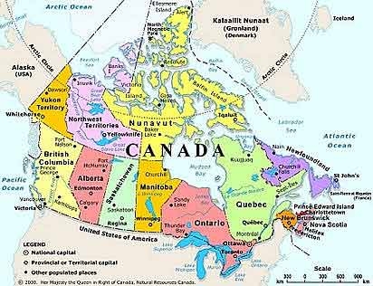 L'amrique du nord: LE CANADA
