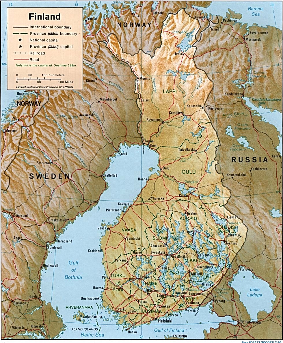 FINLANDIA - CLIMA E PAESAGGIO CLIMATICO -