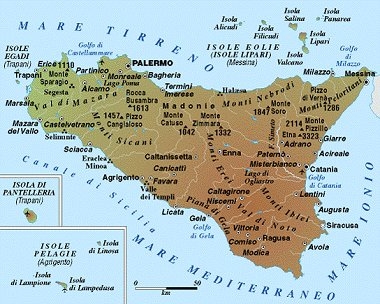 REGIONI D'ITALIA:CAMPANIA SICILIA CORSICA