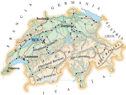Svizzera - GEOGRAFIA, STORIA
