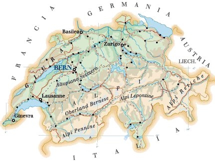 Svizzera - GEOGRAFIA, STORIA